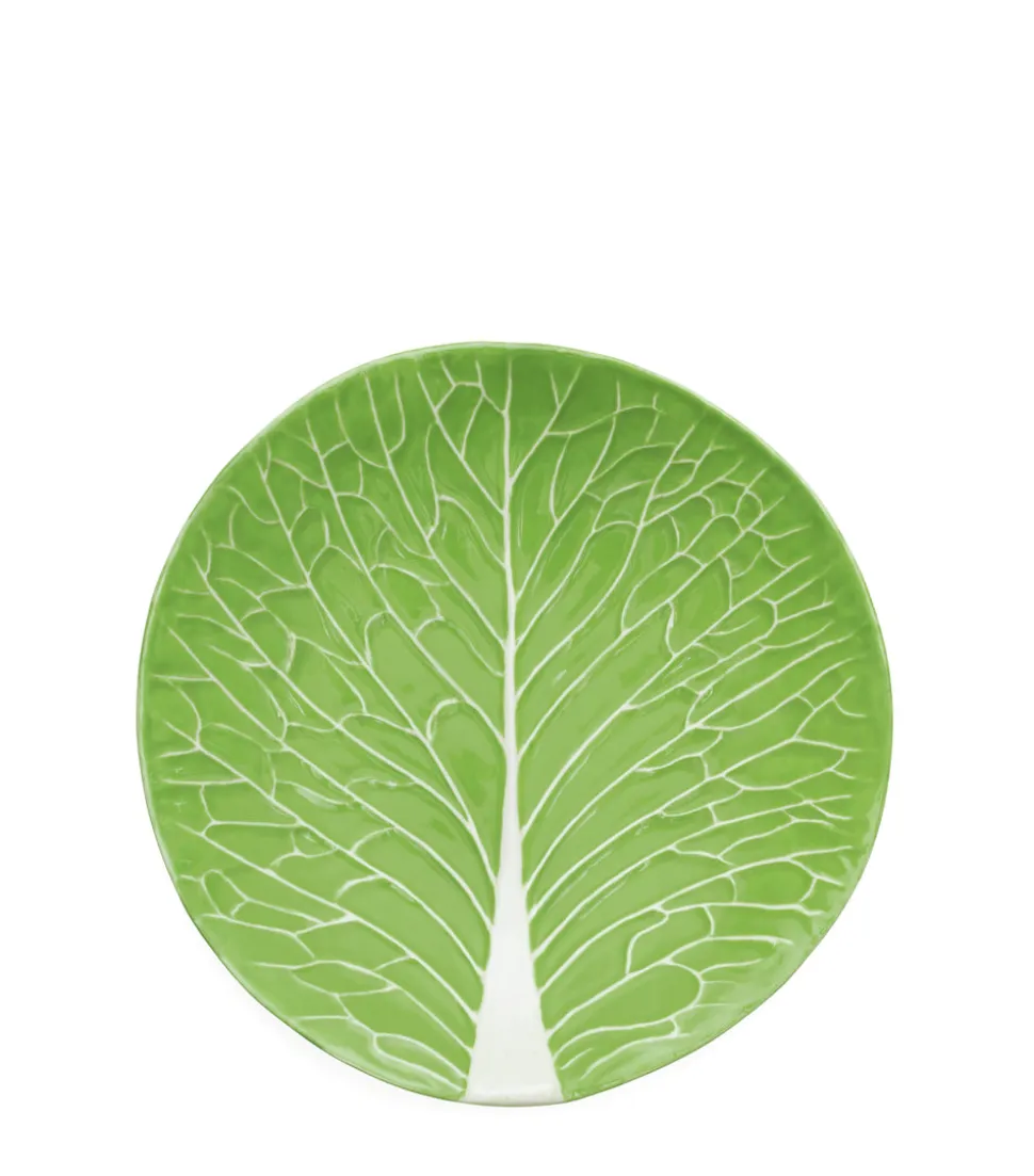 Lettuce Ware Canapé Plate in Green, Set of 4