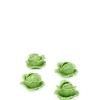 Lettuce Ware Card Holders in Green, Set of 4