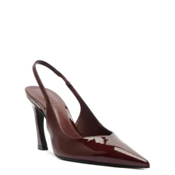 Lexi Sling Patent Pump in Vino