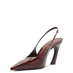 Lexi Sling Patent Pump in Vino