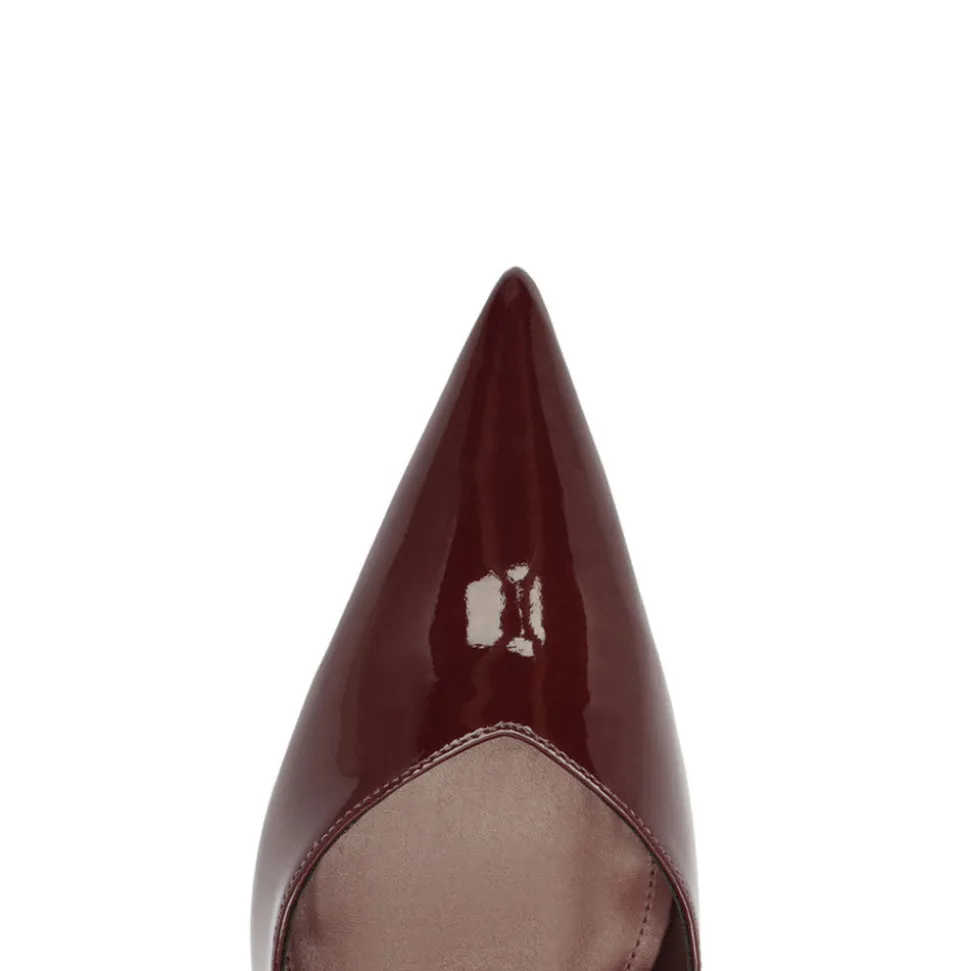 Lexi Sling Patent Pump in Vino