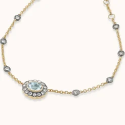 Lexie Choker in Aquamarine