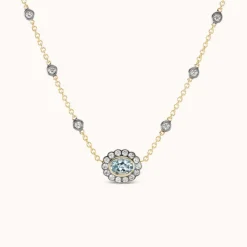 Lexie Choker in Aquamarine