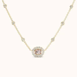 Lexie Choker in Morganite
