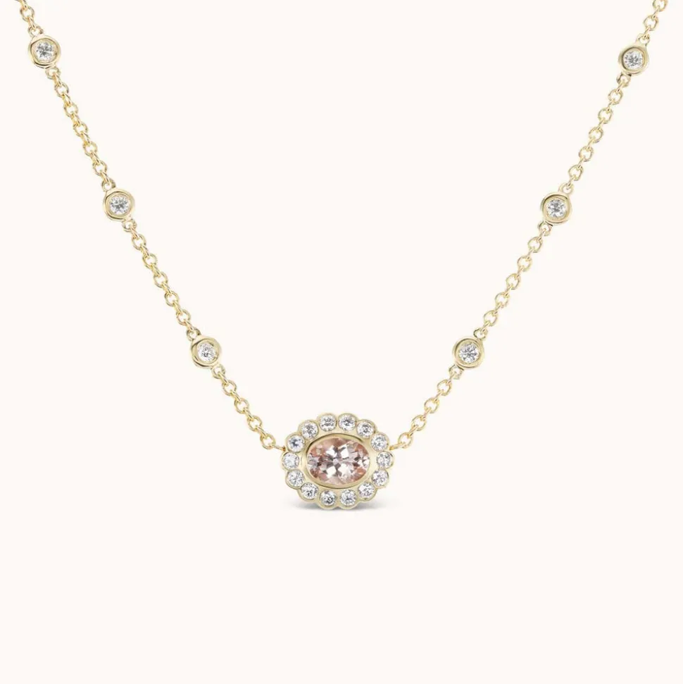 Lexie Choker in Morganite