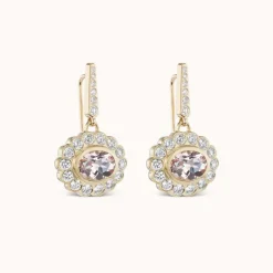 Lexie Earrings in Morganite