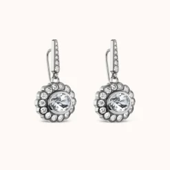 Lexie Earrings in White Topaz