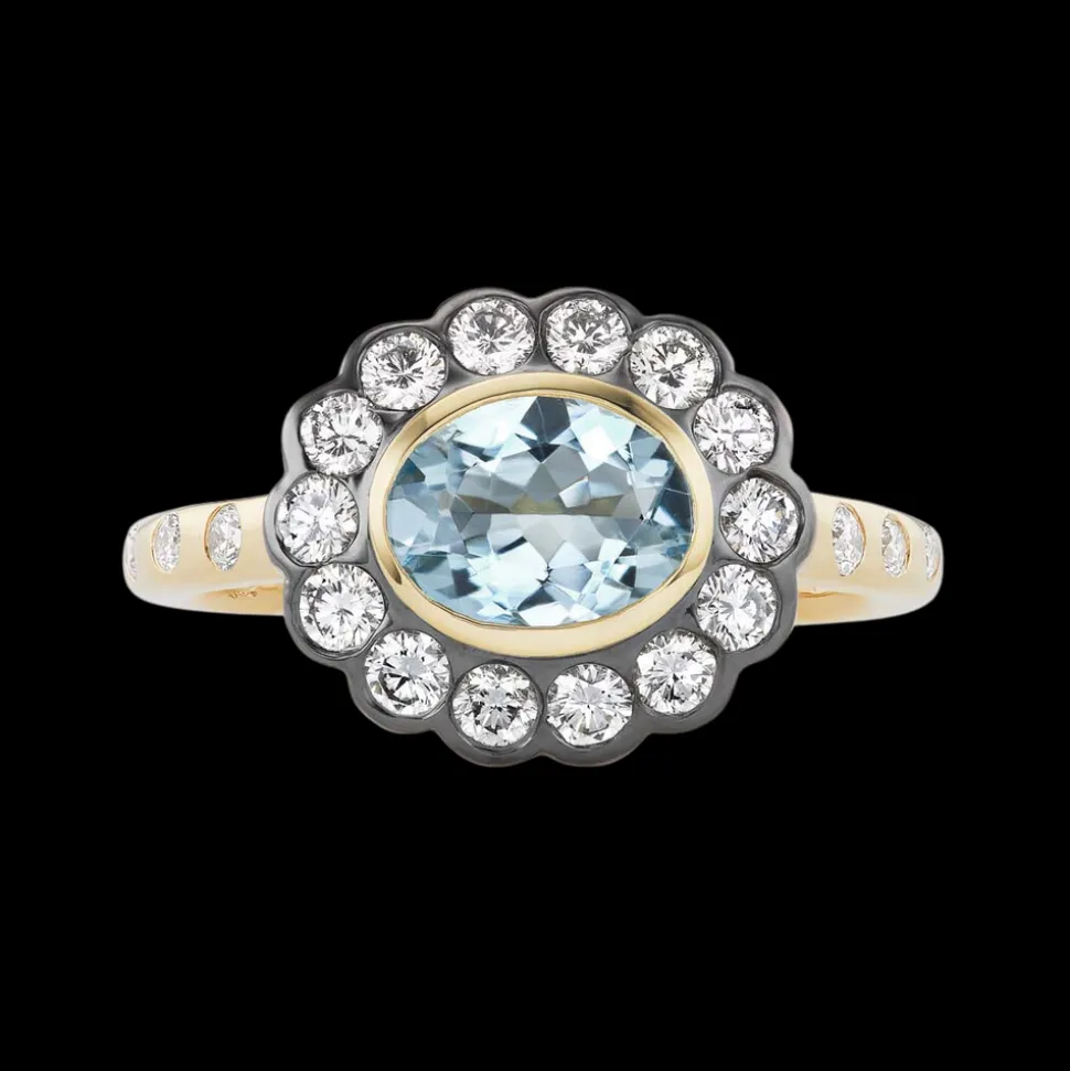 Lexie Ring in Aquamarine