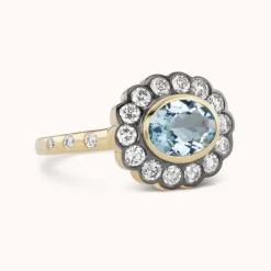 Lexie Ring in Aquamarine