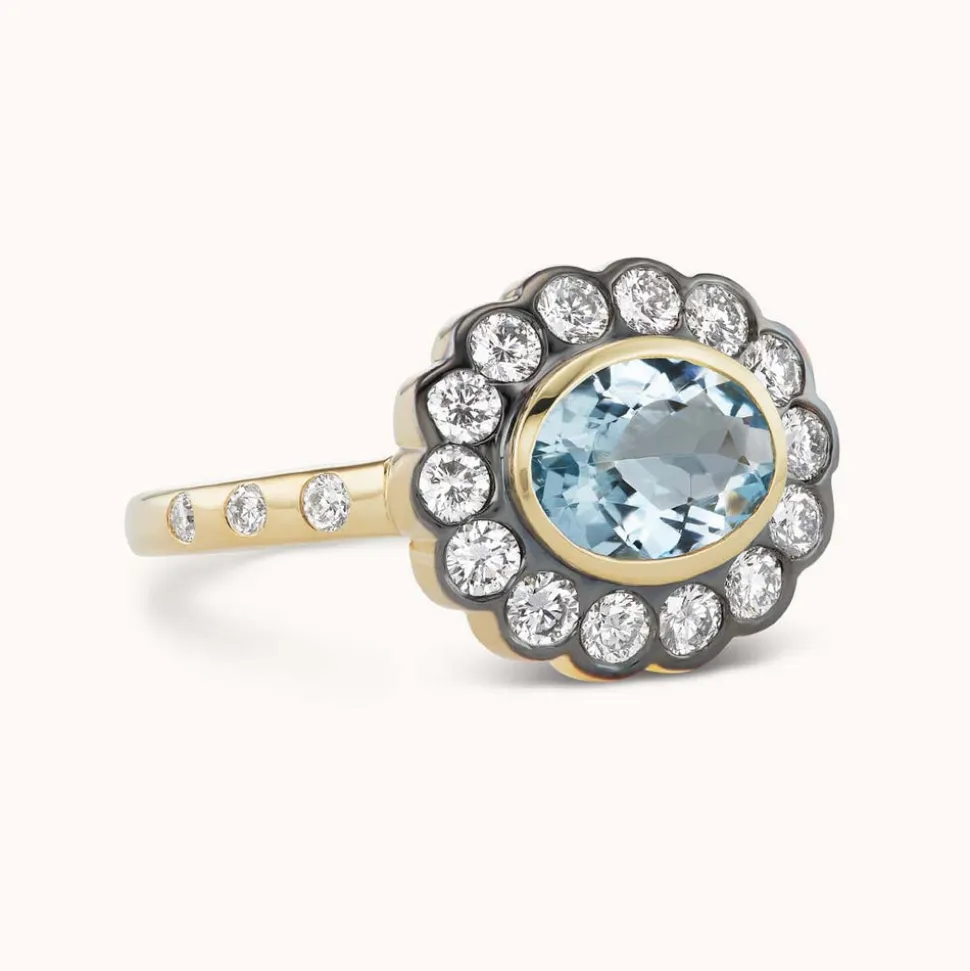 Lexie Ring in Aquamarine