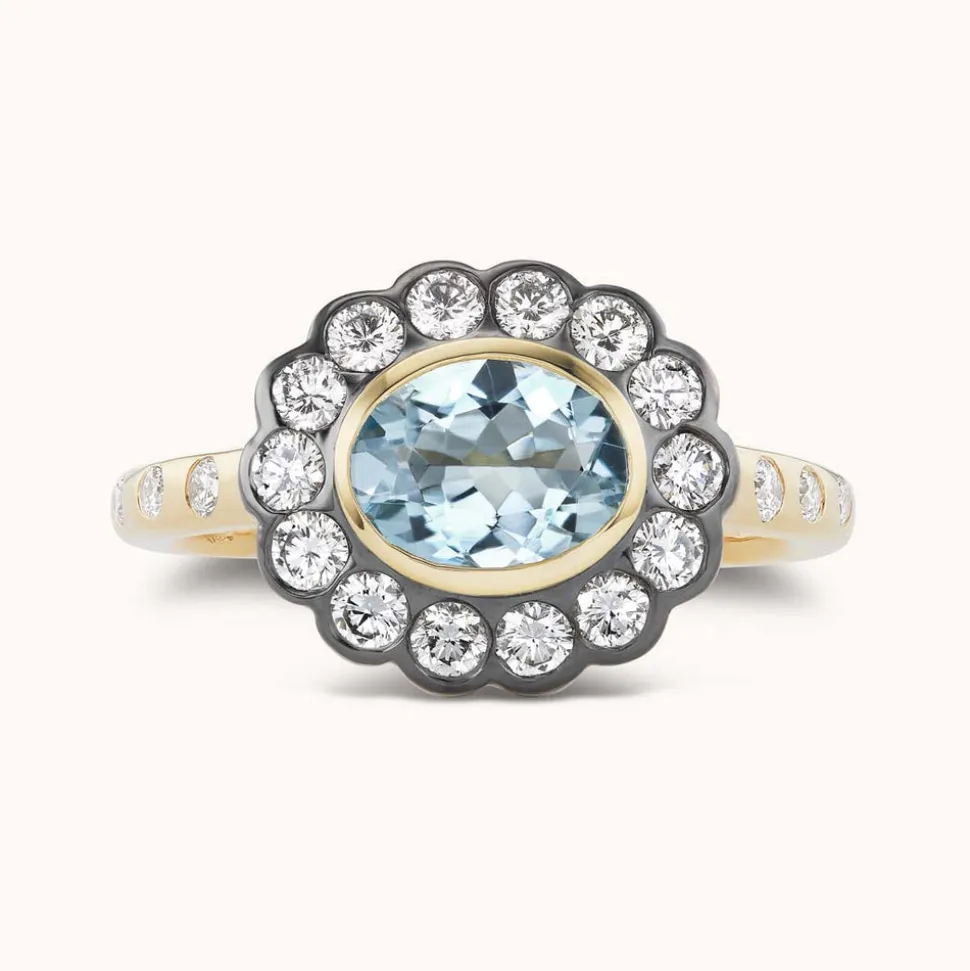 Lexie Ring in Aquamarine