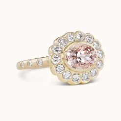 Lexie Ring in Morganite