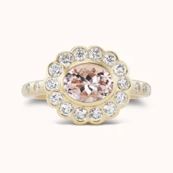 Lexie Ring in Morganite