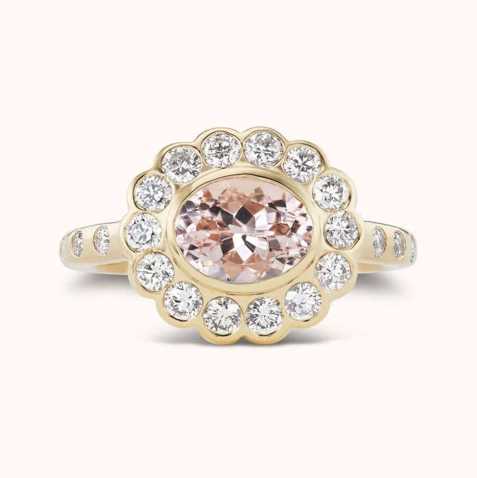 Lexie Ring in Morganite