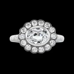 Lexie Ring in White Topaz
