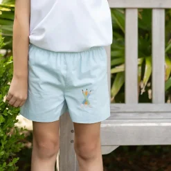 Liam Shorts with Back to School Embroidery