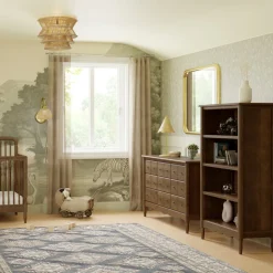 Liberty Assembled Bookcase in Natural Walnut