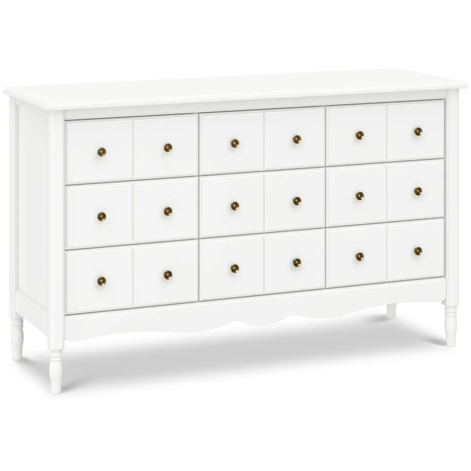 Liberty 9-Drawer Assembled Dresser in Warm White