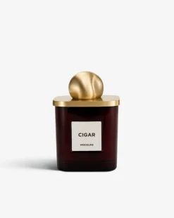 Library Candle in Cigar