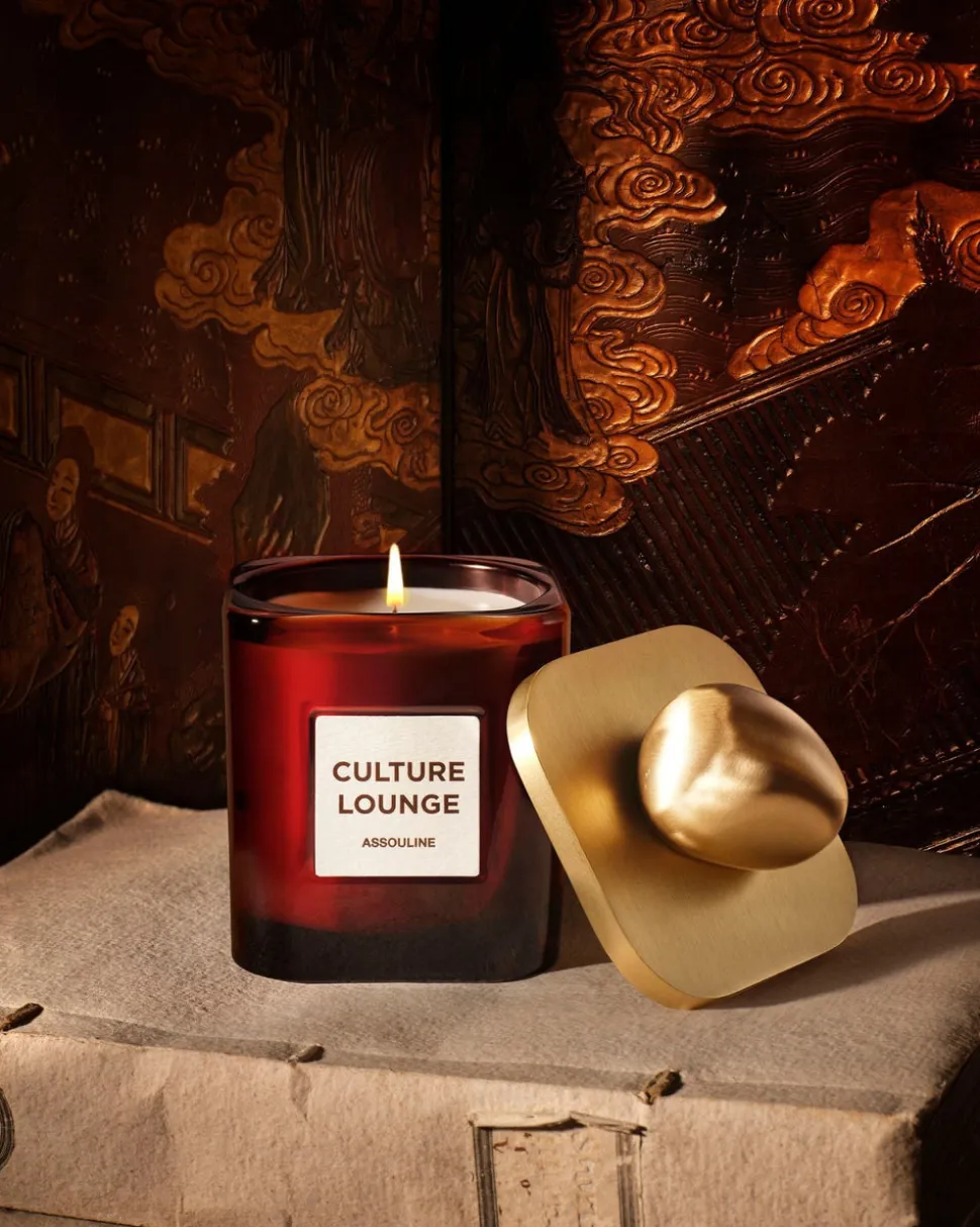 Library Candle in Culture Lounge