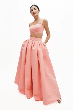 Lilah Skirt in Silk Faille