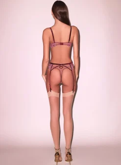 Lily Embroidery Hipster Thong