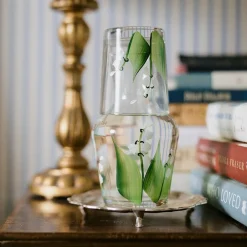Lily Of The Valley Carafe And Tumbler