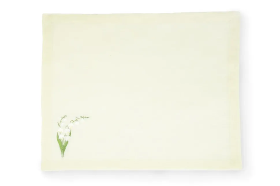 Lily of the Valley Collection Napkin and Placemat, Set of 2