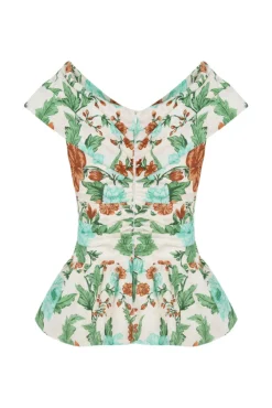 Lily Top And Skirt Set Green