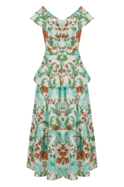 Lily Top And Skirt Set Green