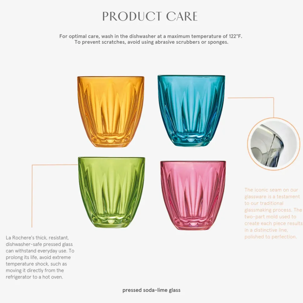 Lily Tumbler in Kiwi, Set of 6
