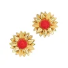 Limoncello Mini Earrings in Ruby