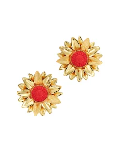 Limoncello Mini Earrings in Ruby