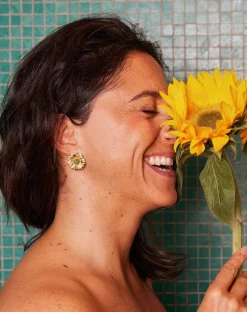 Limoncello Mini Earrings in Ruby