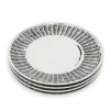 Line Drawing Dinner Plates, Set of 4
