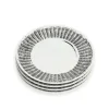 Line Drawing Salad Plates, Set of 4