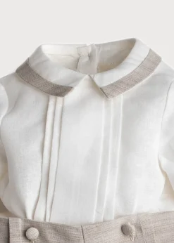 Linen Celebration Set in Beige