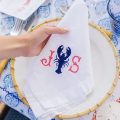 Linen Dinner Napkins, Set of 4