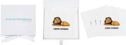 Liquid Courage Cocktail Napkins, Set of 4