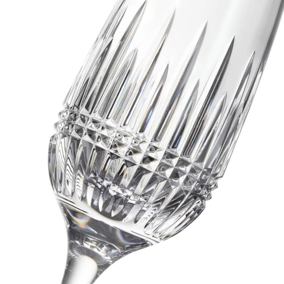 Lismore Diamond Essence Flute 10.5oz, Set of 2