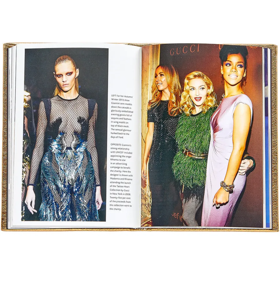 Little Book of Gucci in Metallic Goatskin Leather