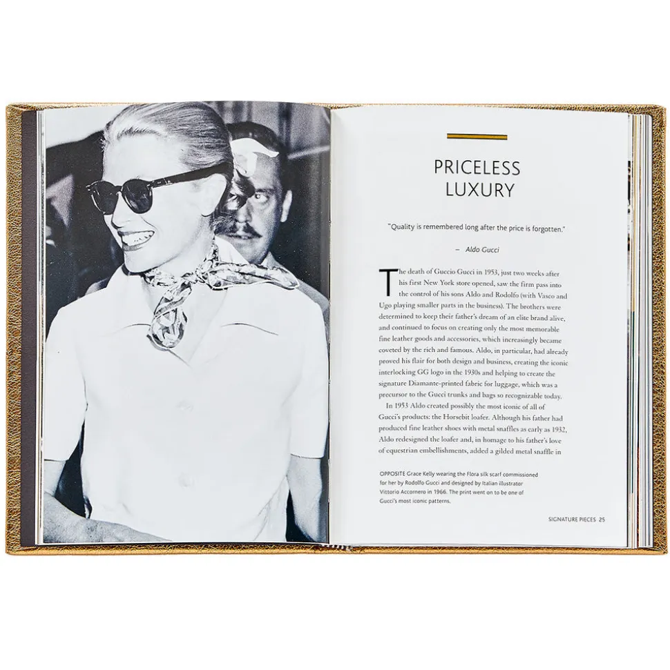 Little Book of Gucci in Metallic Goatskin Leather