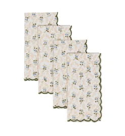 Little Flower Napkins, Set Of 4