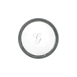 Little Massive Dish with Engraved Letter