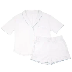 Liza Pointelle Cotton Short Pajamas
