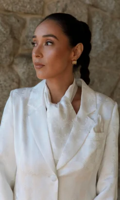 Loewe Brocade Ivory Bridal Suit