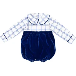 Long Sleeve Beau Bubble in Prescott Plaid