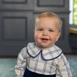 Long Sleeve Beau Bubble in Prescott Plaid