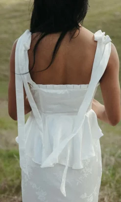 Lottie Silk Corset Bridal Gown