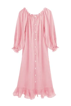 Loungewear Dress in Light Pink